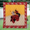 Snoopy Flying House 3D Quilt  Quilt